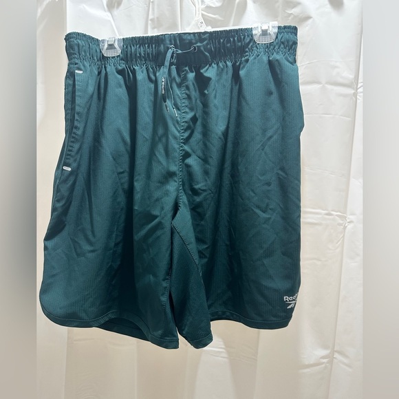 Reebok Dark Teal Sports Shorts - Picture 2 of 4